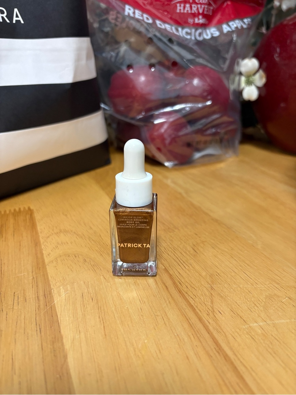 Patrick Ta Major Glow Luminous Bronzing Body Oil 0.33oz/10 ml Travel Size NWOB